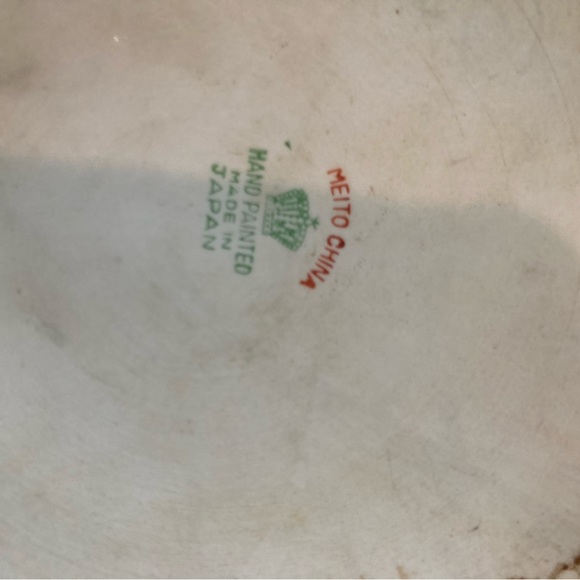 Vintage, three-piece, porcelain dishes - Picture 5 of 5